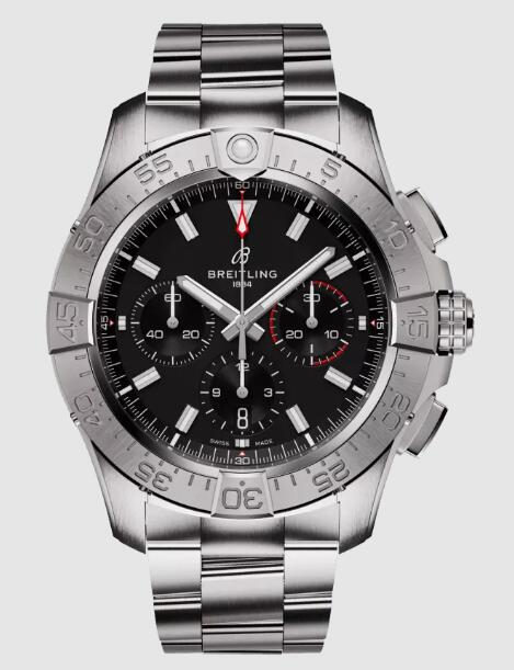 Review 2023 Breitling Avenger Chronograph B01 44mm Replica Watch AB0147101B1A1